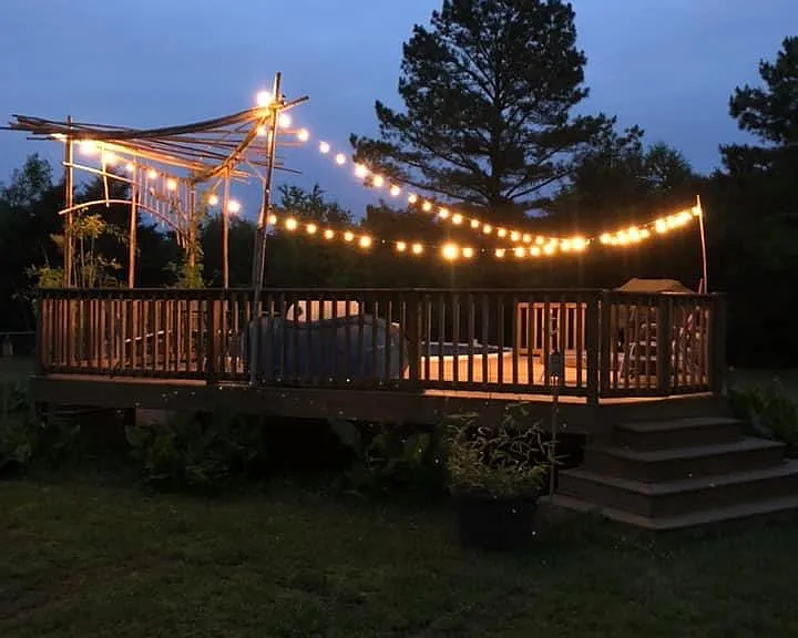 Back yard.