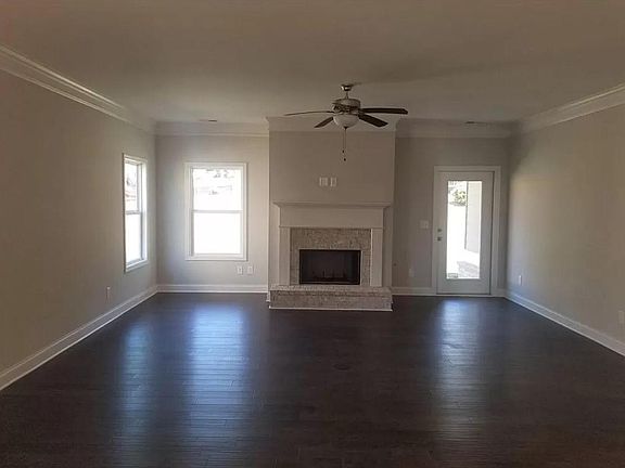 open-plan living room