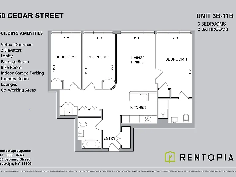 60 Cedar St #10N — Photo 2