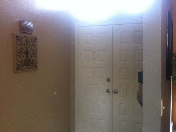 Front doors (interior)