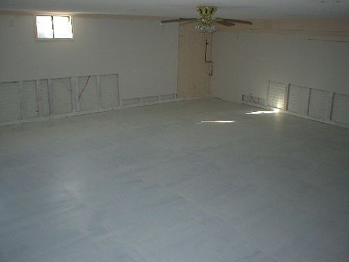 Family Room in Basement