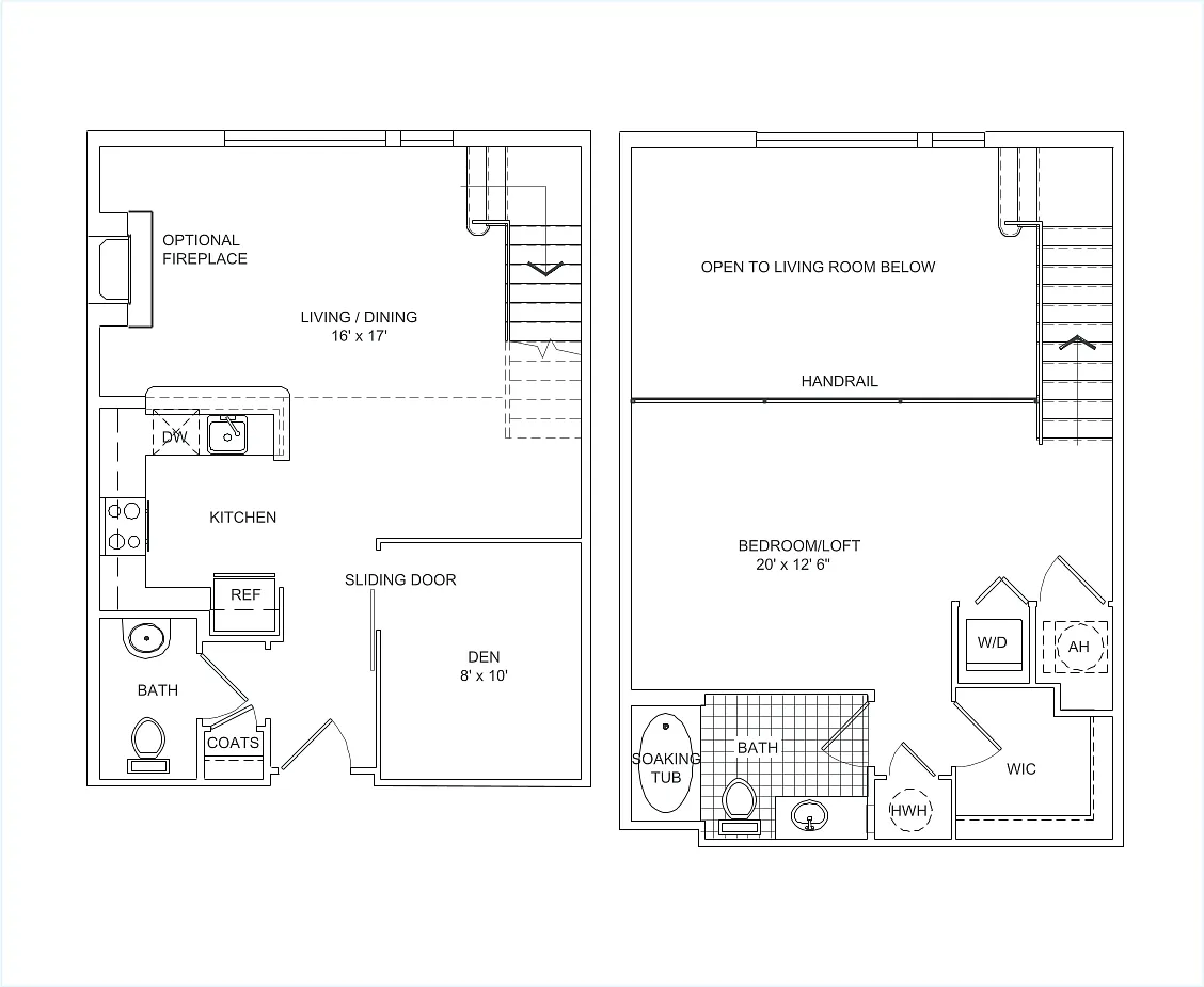 Floor plan Brubeck I
