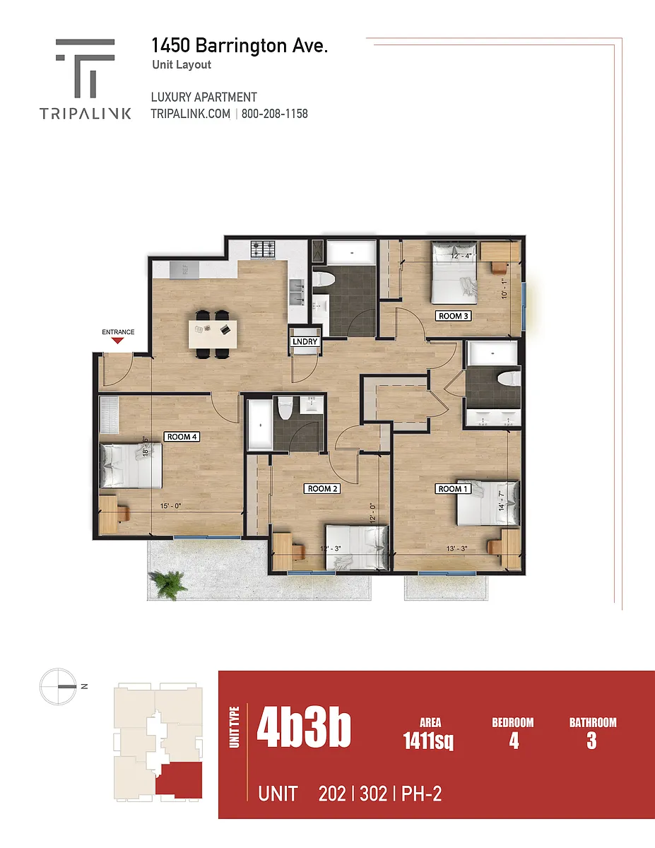 Floor plan 202
