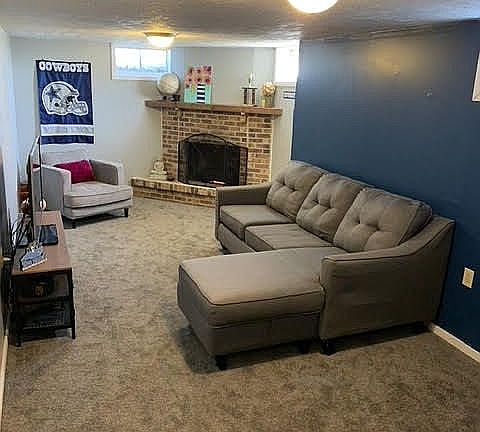 Bonus room in the basement