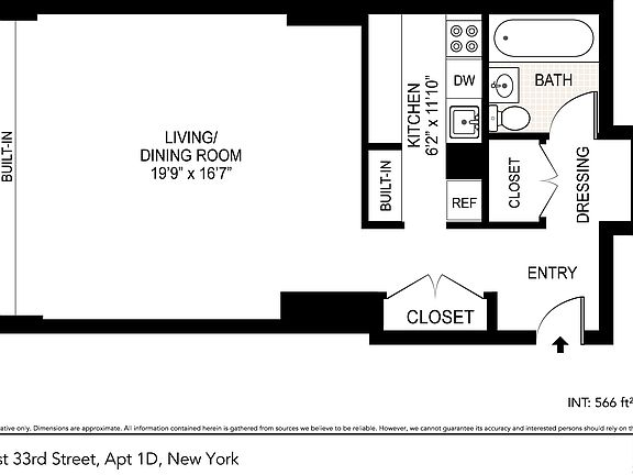2nd image of 300 E 33rd St APT 1D