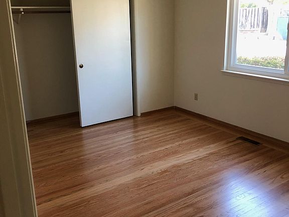 Bedroom looking out to the side street (Marich Way).