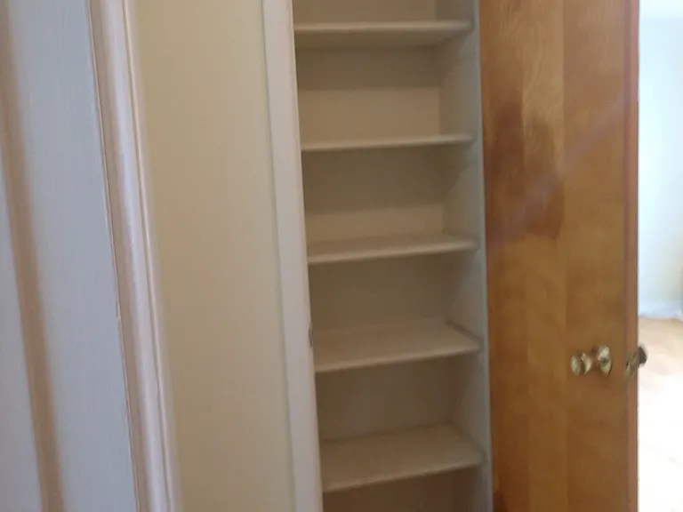 2 bedroom apartment linen closet.