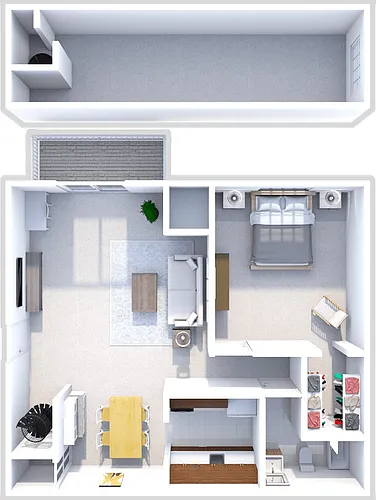Floor plan The Deer Run