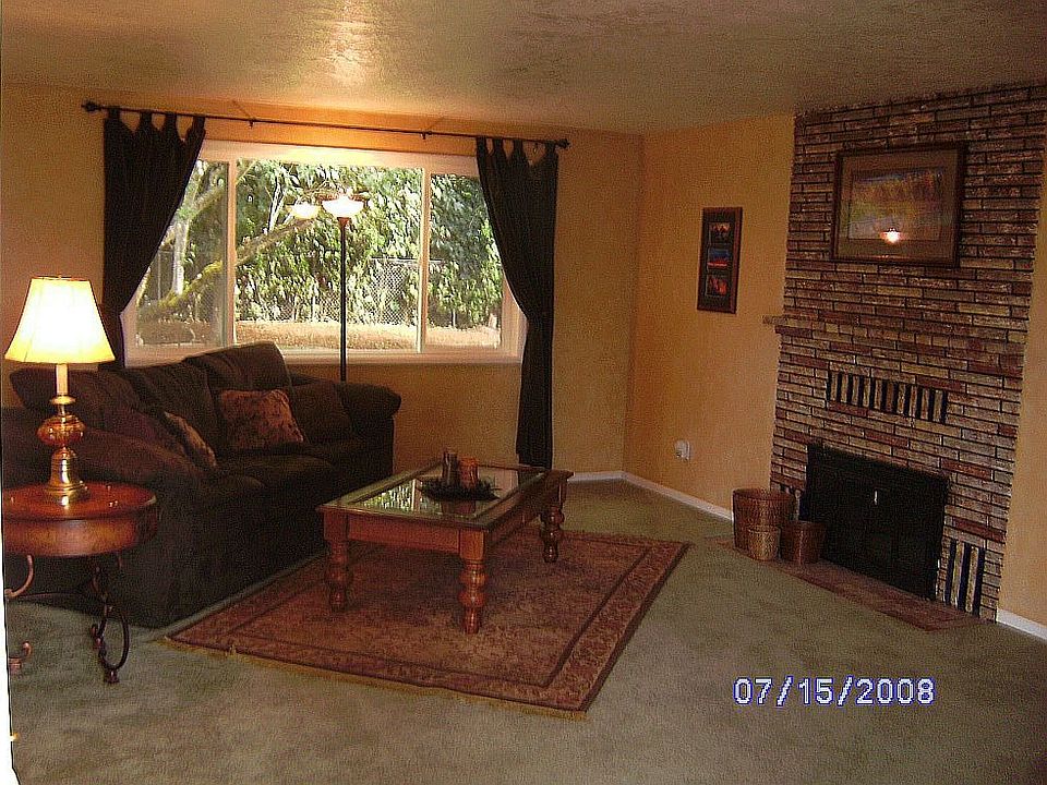 Living Room with Fire Place