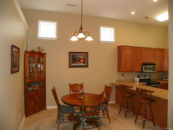 DINING ROOM WITH TRANSOM WINDOWS