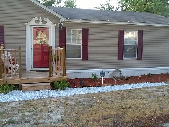 Front right side of house