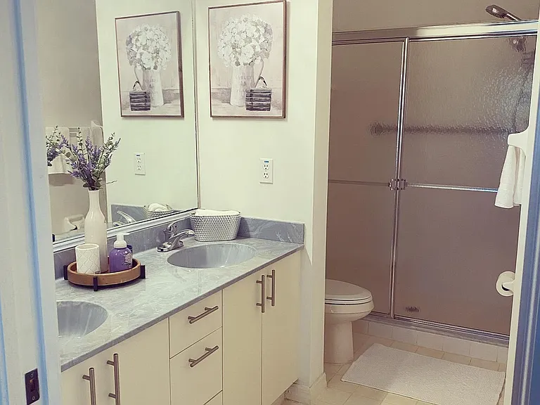 Master bathroom