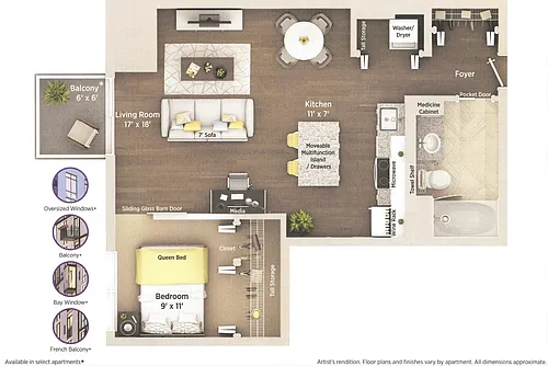 Floor plan E7