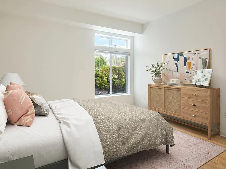 Bedroom with Hard Surface Flooring