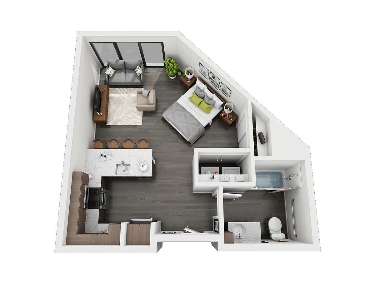 Floor plan McDowell