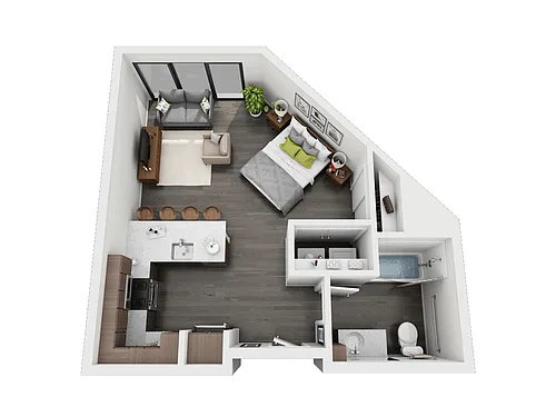 Floor plan McDowell