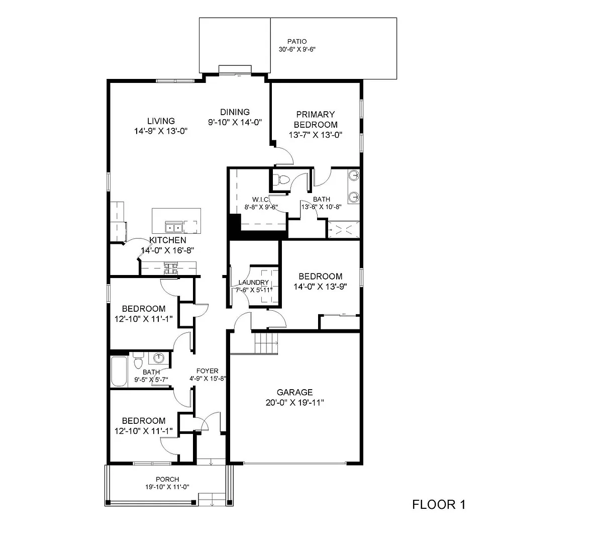 Floor Plan - Floret Dr