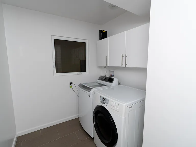Washer and dryer