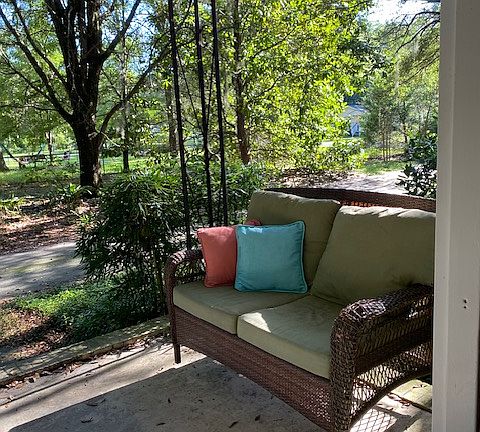 The view from the front door.