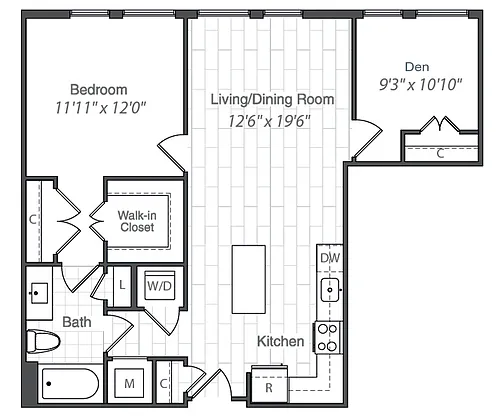 Floor plan A18D-880