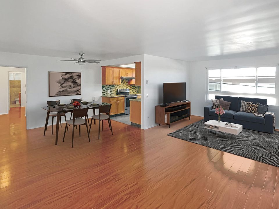 Living/Dining/Kitchen Staged