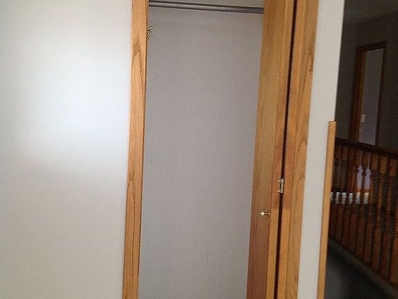 Front door closet