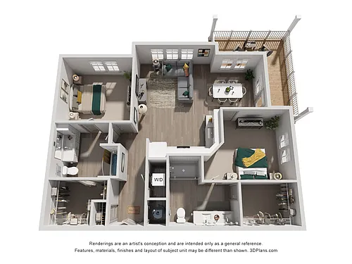 Floor plan Whitney
