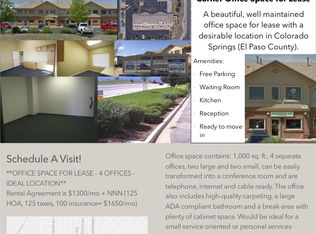 6799 Bismark Rd SUITE G, Colorado Springs, CO 80922