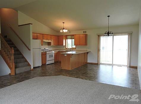 Open floor plan Kitchen Dining & living room