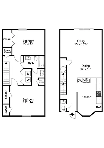 Floor plan 2/1 H