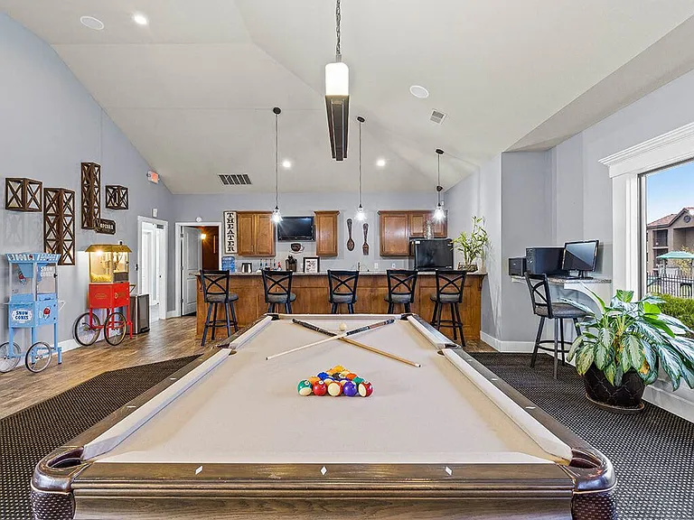 Billiards, Resident Kitchen, and Business Center