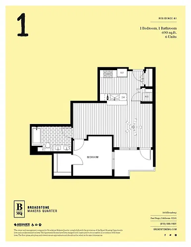 Floor plan A1