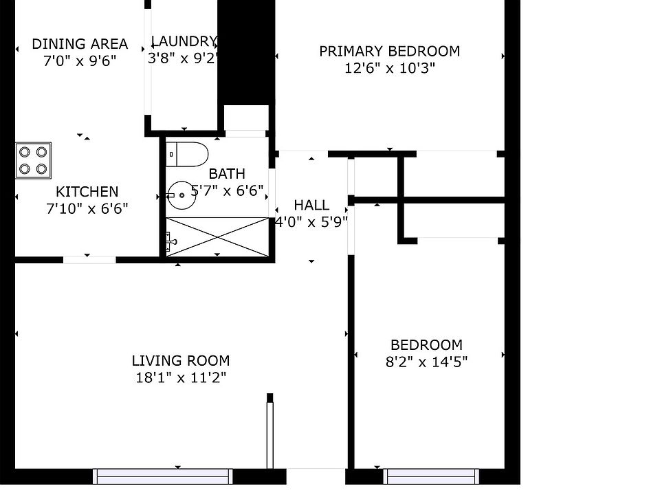 2nd image of 809 Valley Stream Dr APT C