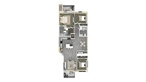 Floor plan 3 X 2