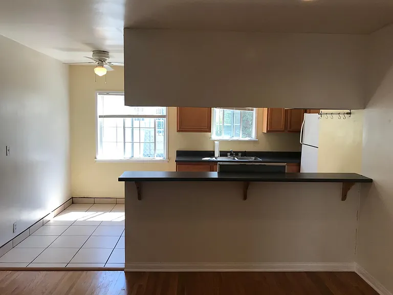 Living Room View of Kitchen
