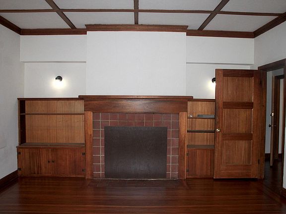 Living room - door on right leads to entry way