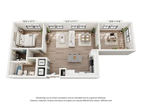 Floor plan A4