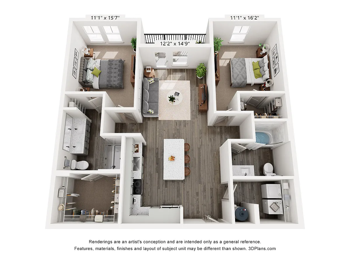 Floor plan B1