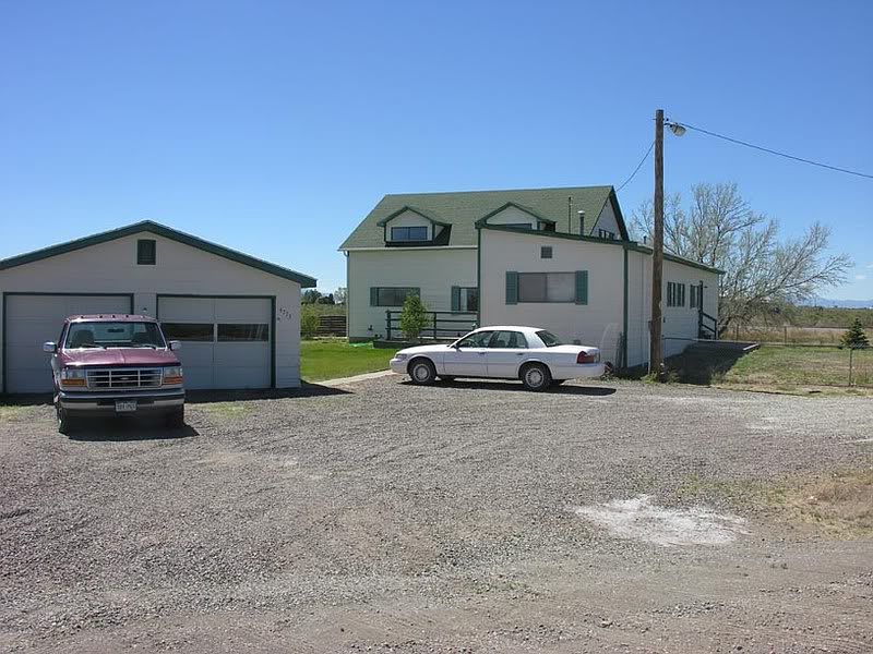 Garage and House Looking Northwest
