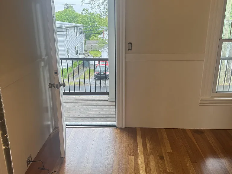 Porch access through dining room
