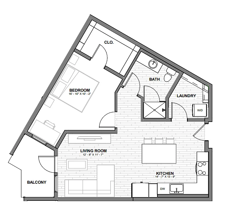 Floor plan West