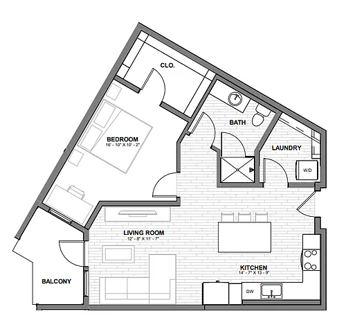 Floor plan West