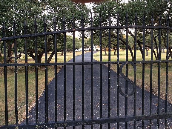 Wrought Iron gate