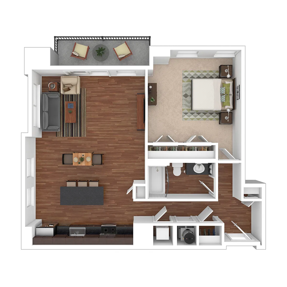 Floor plan A40 - The Oakmont