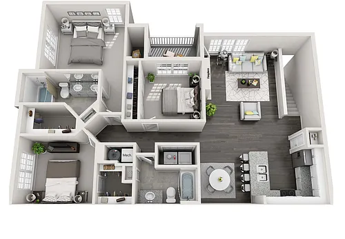 Floor plan Tweed- Upper