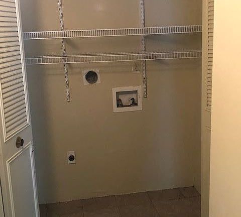 Laundry area