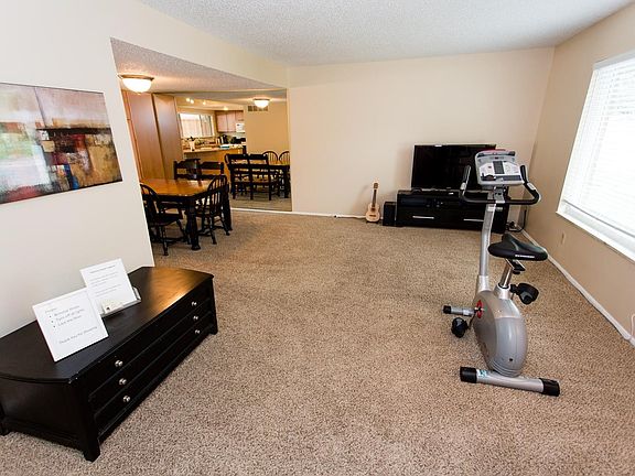 Step into the living room from the front entry.
