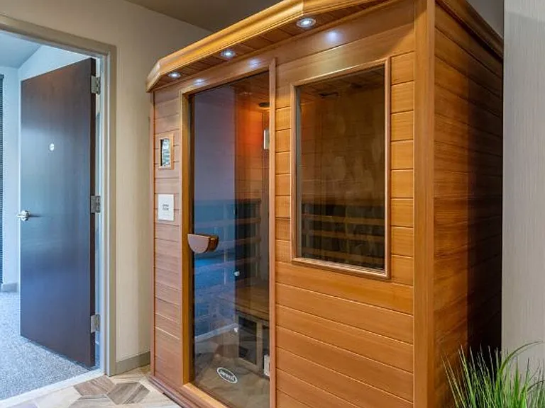 Relax in your Sauna and Steam room