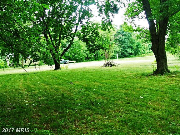 View from rear of lot to road