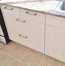 New tile floor